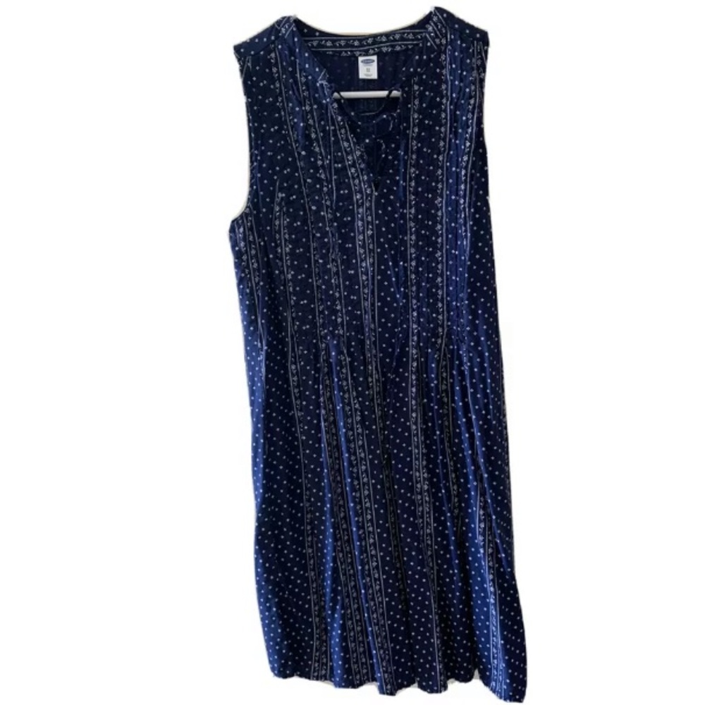 Casual blue dress